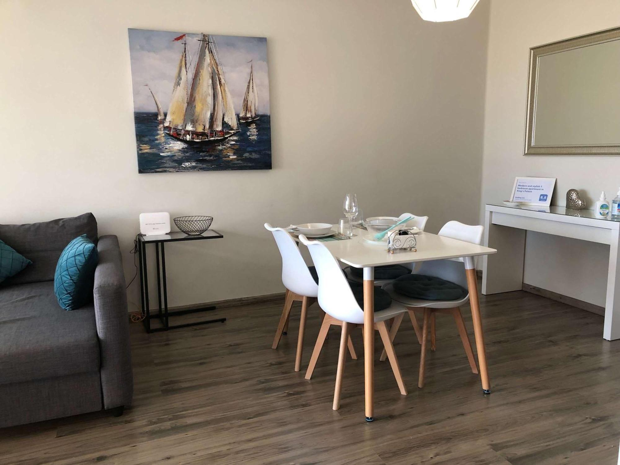 Kings Palace - Modern And Stylish 1 Bedroom Apartment Paphos Luaran gambar