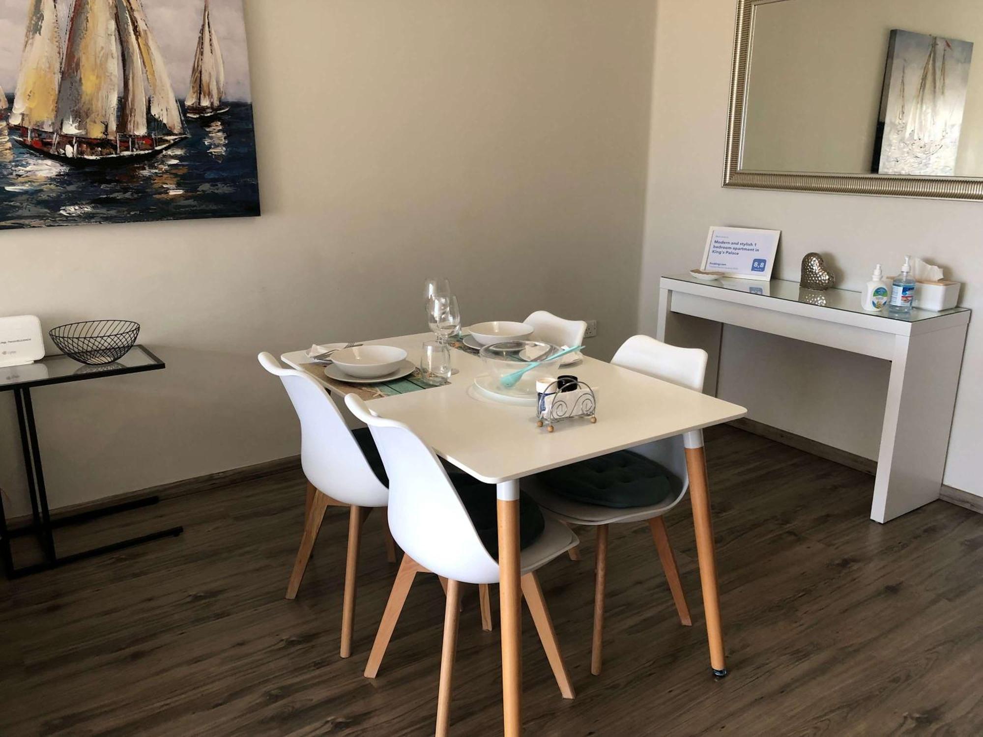 Kings Palace - Modern And Stylish 1 Bedroom Apartment Paphos Luaran gambar
